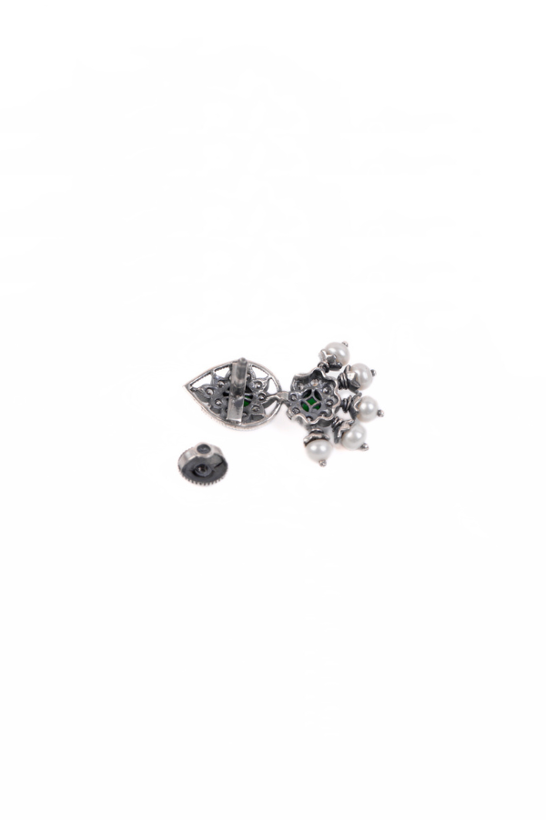 Thogai necklace - 925 oxidized silver