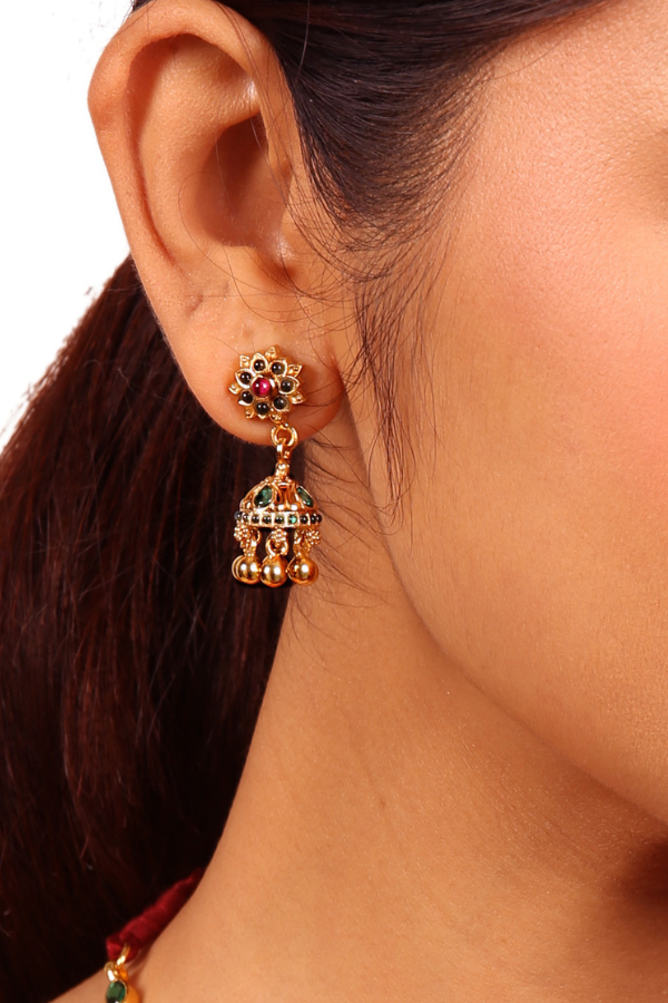 Valli Necklace - 925 silver gold polish