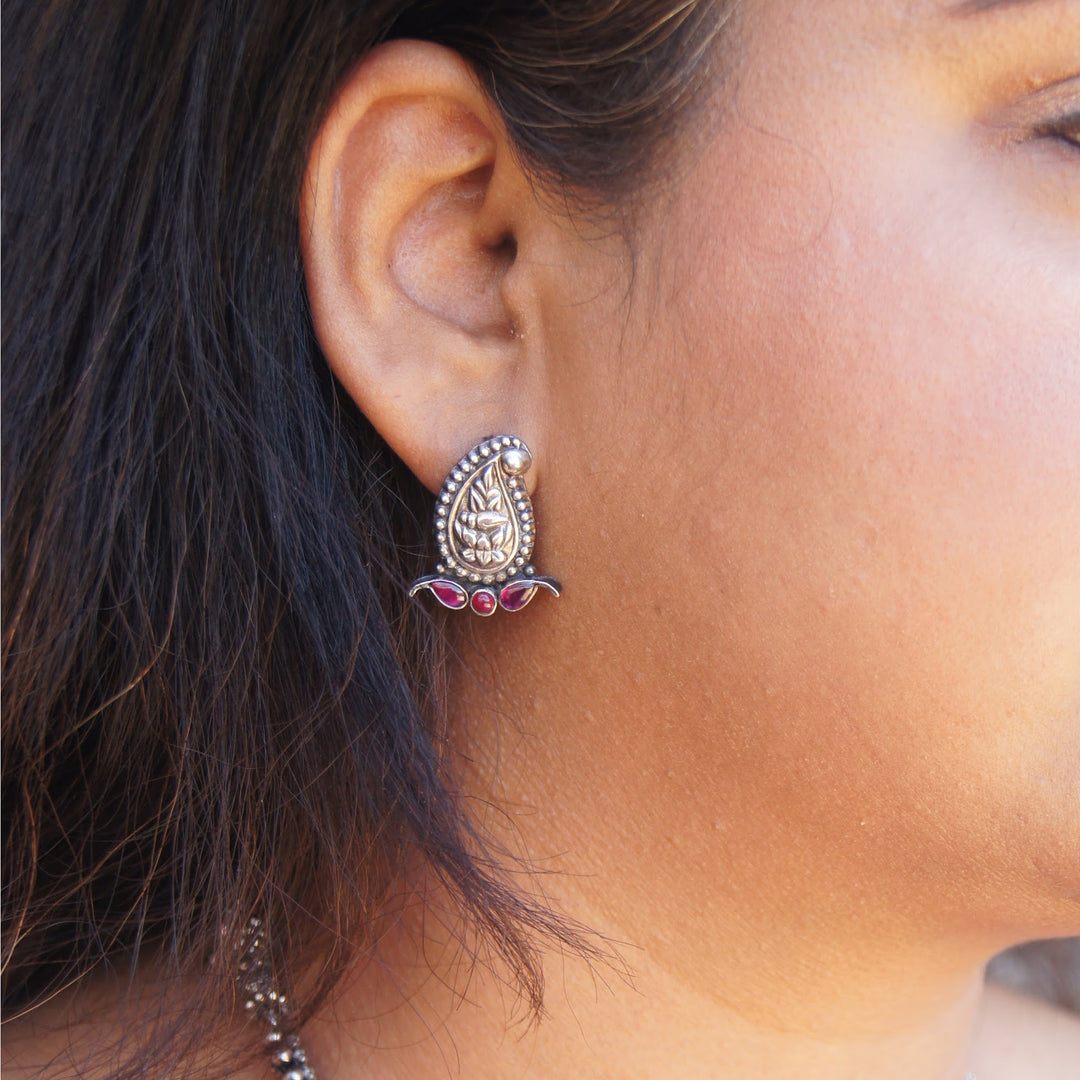 Vira Necklace - 925 oxidized silver