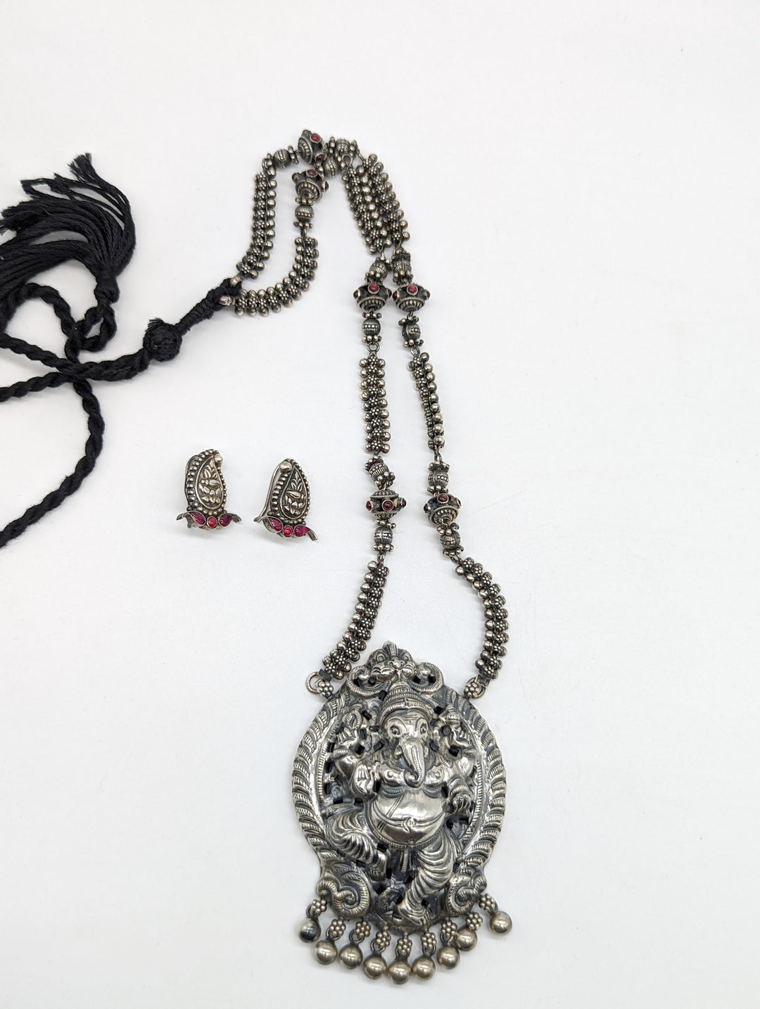 Vira Necklace - 925 oxidized silver