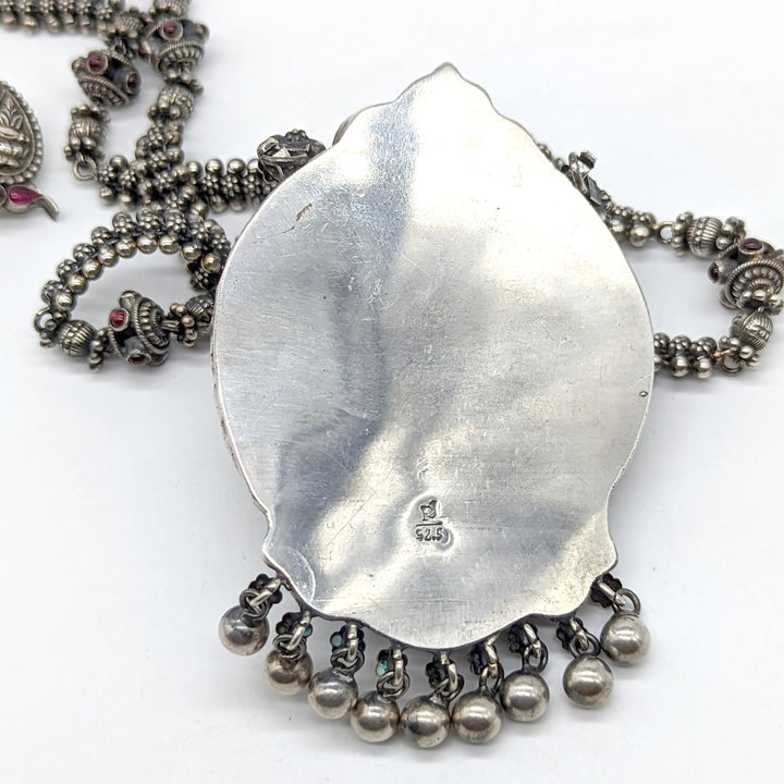 Vira Necklace - 925 oxidized silver