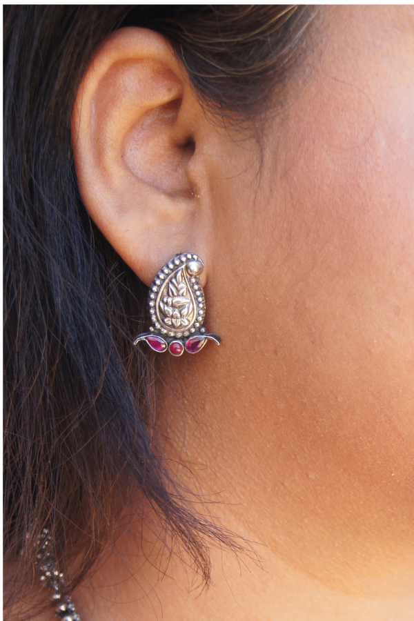 Vira Necklace - 925 oxidized silver