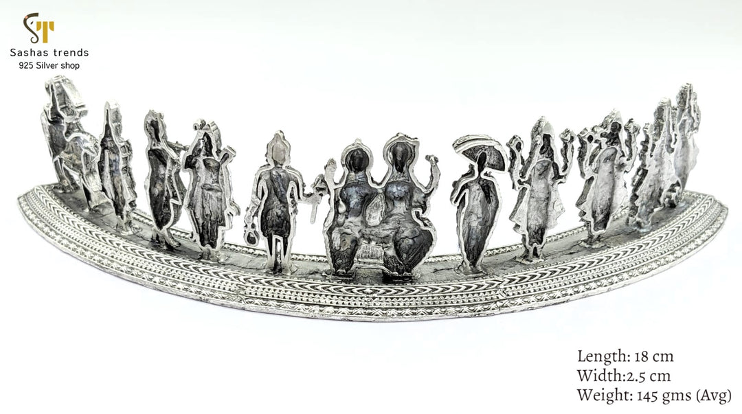 925 silver Dasavathara statue / Vishnu avathar Idols