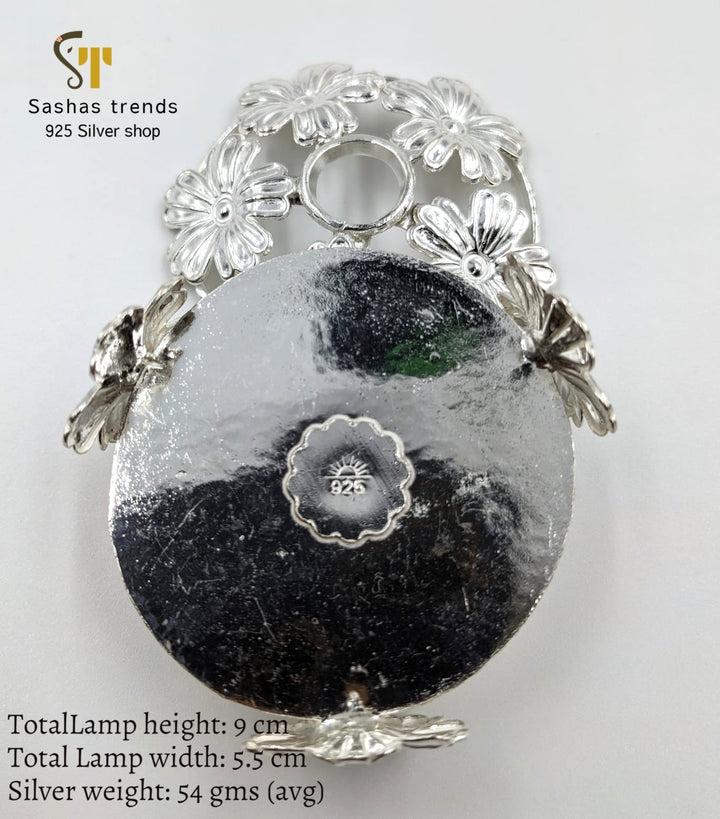 925 silver Akhand lamp