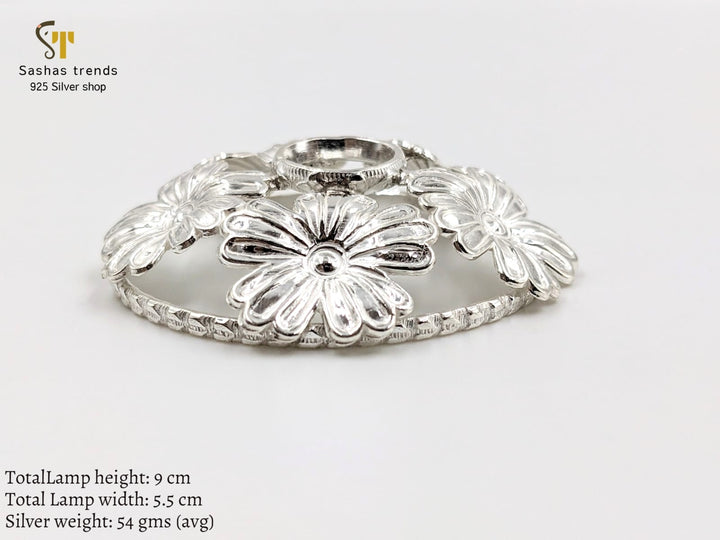 925 silver Akhand lamp