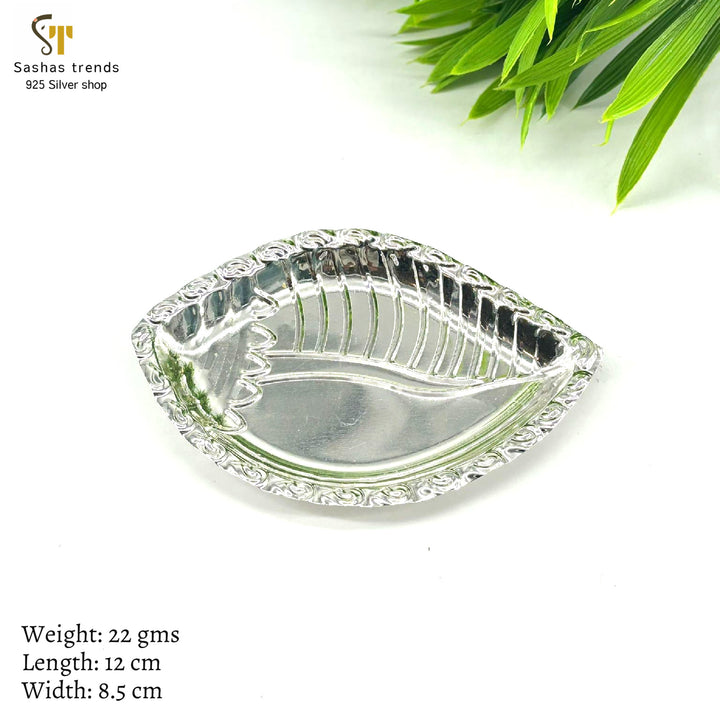 Silver Shank Plate