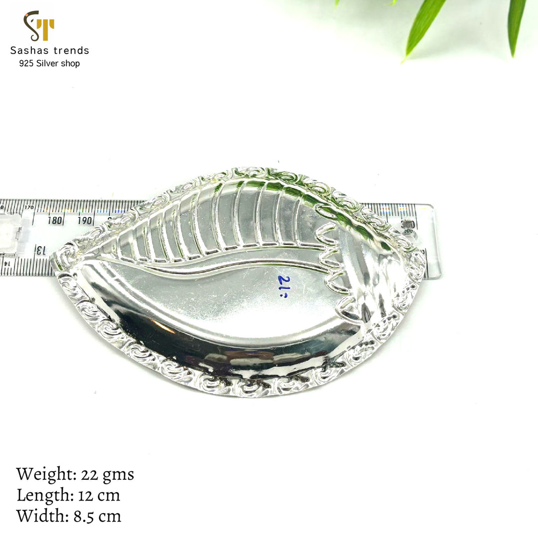 Silver Shank Plate