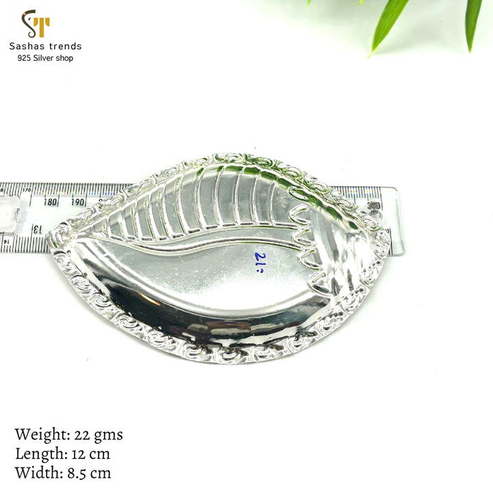Silver Shank Plate