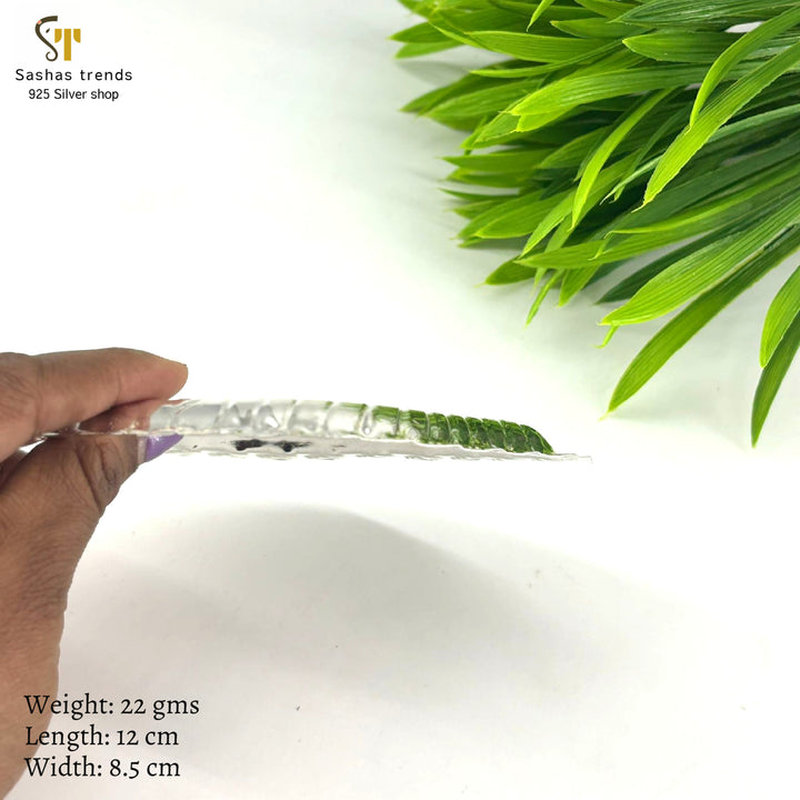 Silver Shank Plate