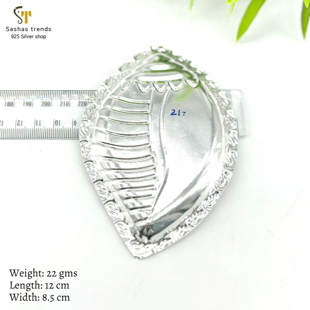 Silver Shank Plate