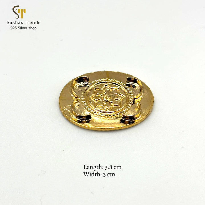 925 Silver dual-tone Bajot / Chowki