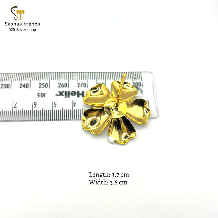 Pushpanjali Puja Silver Flower