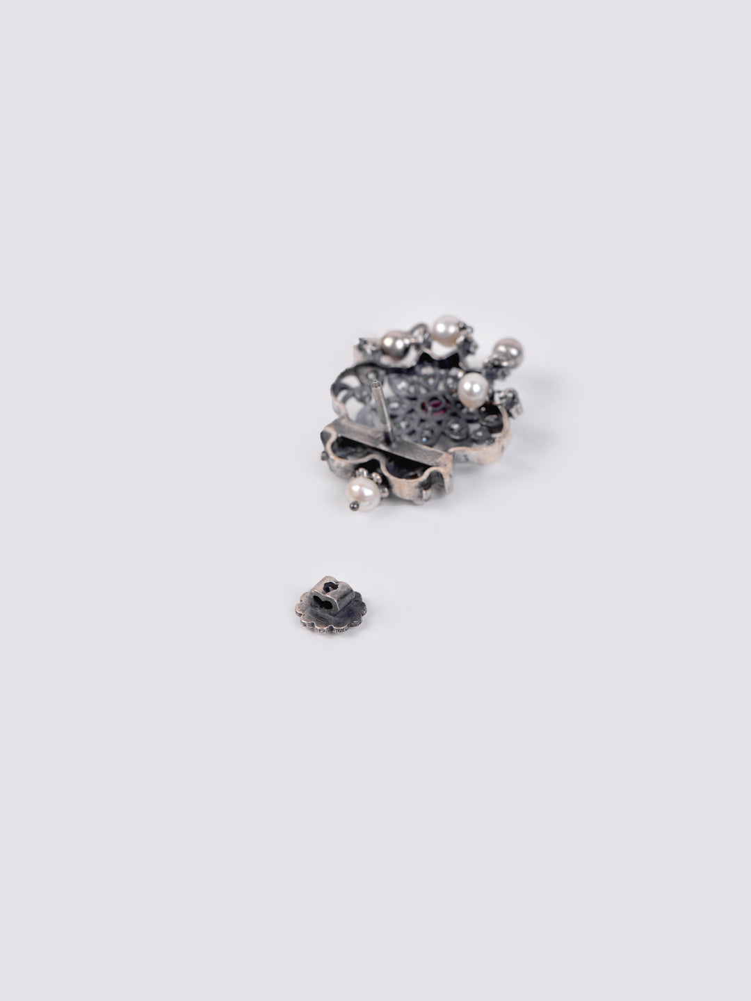 Yuktha Necklace - 925 oxidized silver