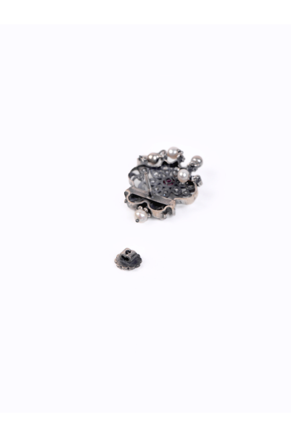 Yuktha Necklace - 925 oxidized silver