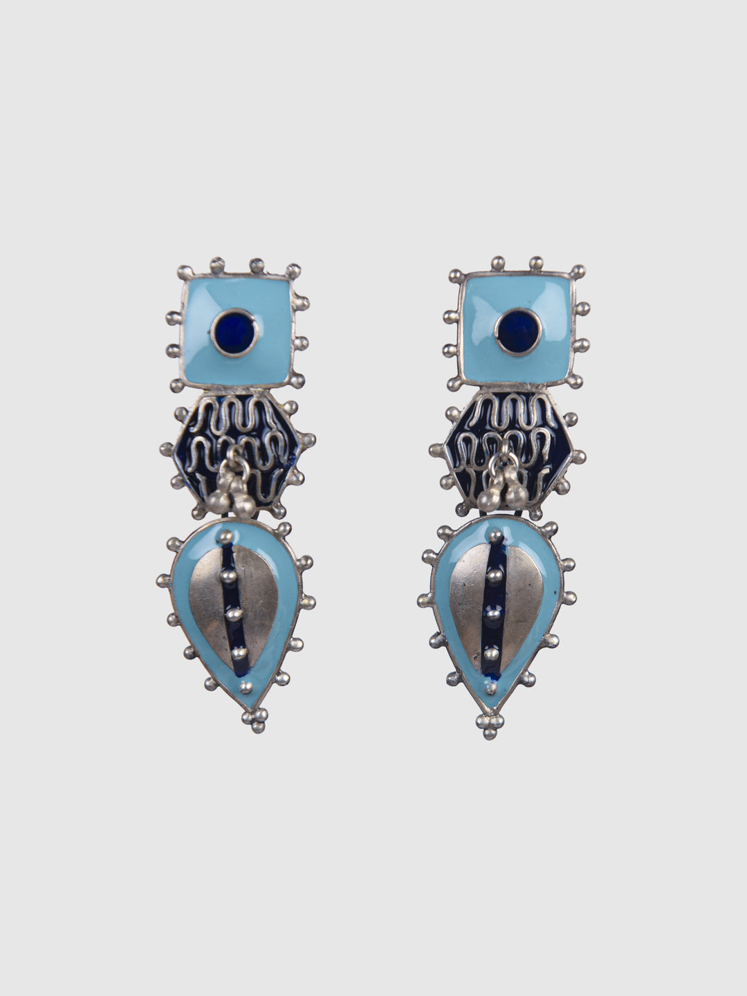 Imara contemporary 925 silver earring