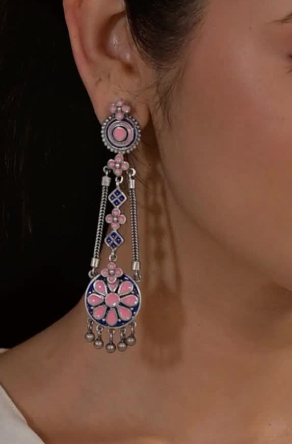 Pragathi contemporary 925 silver earring