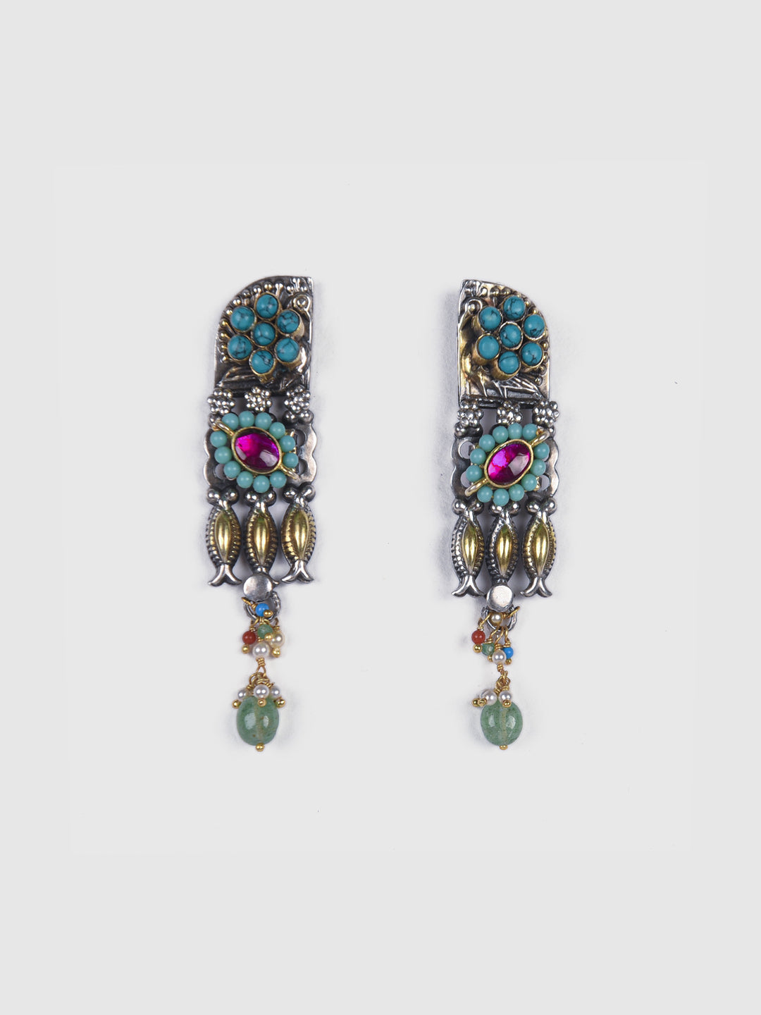 Ayati contemporary 925 silver earrings