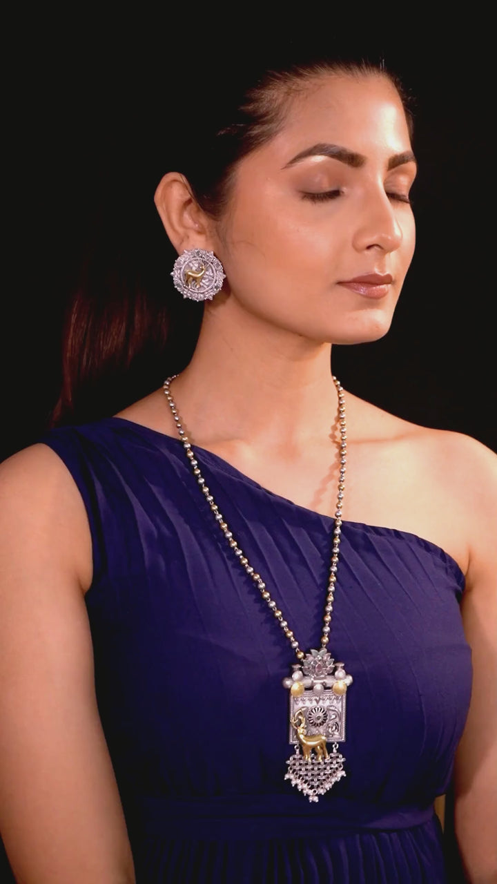 925 silver jewelry-Necklace-Tribal