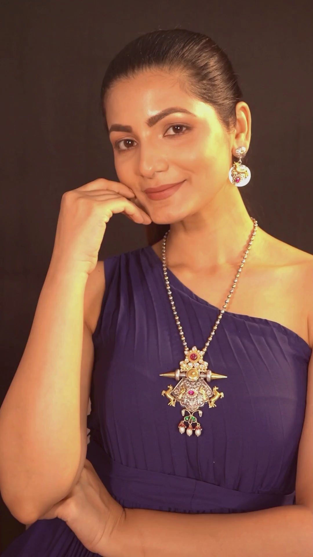 925 silver jewelry-Necklace-Tribal