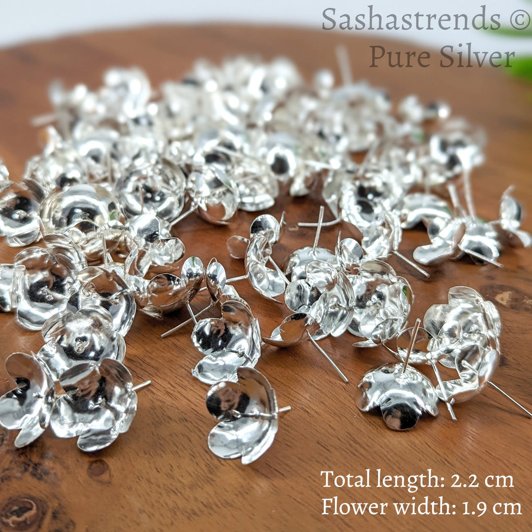 Sterling silver items, 925 silver, Navarathri collections, Pooja room items, Gifts, Namavali chant flowers