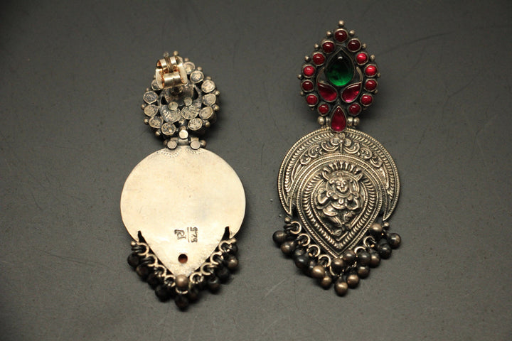 Chaaya Earring - 925 oxidized silver