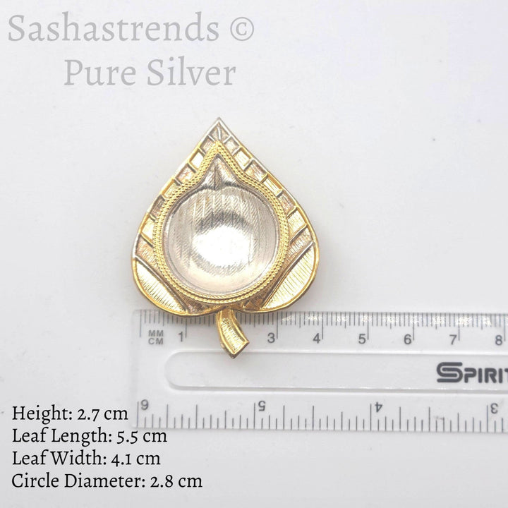 Pure silver lamp /diya - oil/ghee lamp- pure silver gift items- return gift for navarathri, wedding & housewarming